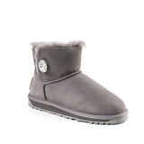 Ugg Classic Mini Button Whth Swarovski Boots (Water Resistant)