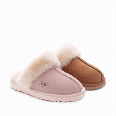 UGG PREMIUM AUSTRALIAN SHEEPSKIN UNISEX SCUFFETE SUEDE SLIPPERS