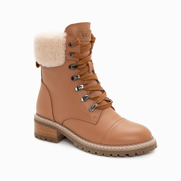 UGG LYRIC ANKLE ZIP BOOTS