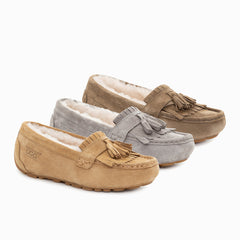 UGG RYLEE TASSLE MOCCASIN (INNER WEDGE)