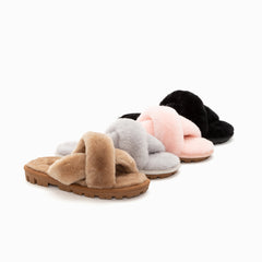 UGG PREMIUM CROSSOVER SLIPPERS