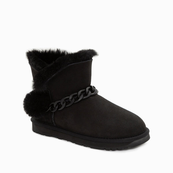 UGG MINI POM POM BOOTS (WATER RESISTANT)