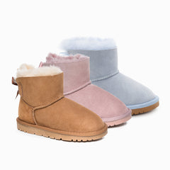 UGG KIDS BAILEY BOW BOOTS (WATER RESISTANT)