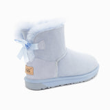 UGG CLASSIC MINI BAILEY BOW BOOTS (WATER RESISTANT)