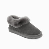 AVERY UNISEX PREMIUM SHEEPSKIN SUEDE SLIPPERS