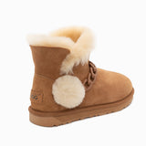 UGG MINI POM POM BOOTS (WATER RESISTANT)