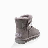 Ugg Classic Mini Button Whth Swarovski Boots (Water Resistant)