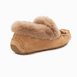 UGG FLUFF TASSLE MOCCASIN (INNER WEDGE)