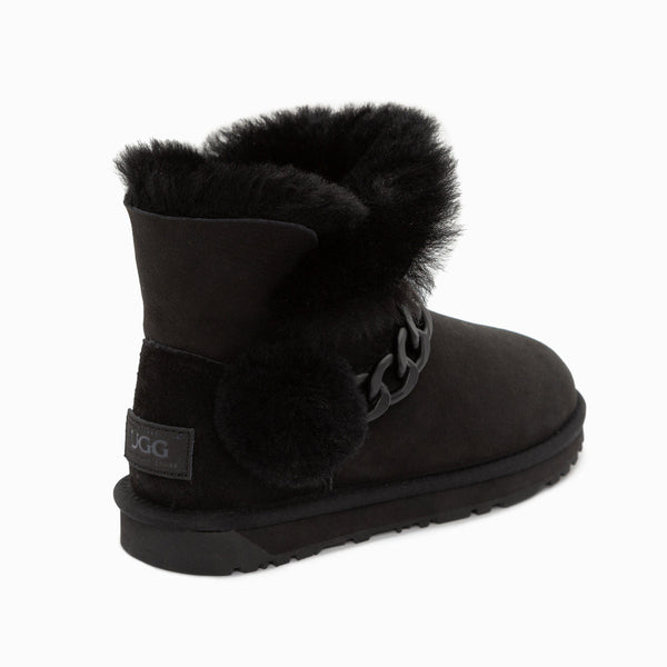 UGG MINI POM POM BOOTS (WATER RESISTANT)