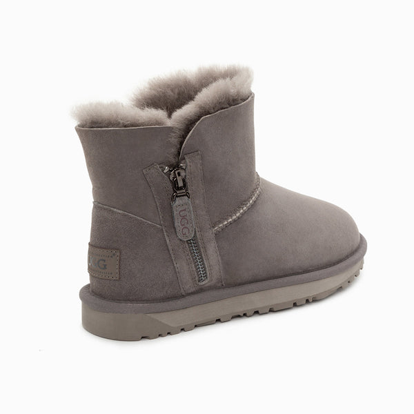 UGG BAILEY MINI ZIPPER BOOTS (WATER RESISTANT)