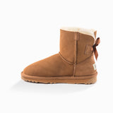 UGG CLASSIC MINI BAILEY BOW BOOTS (WATER RESISTANT)