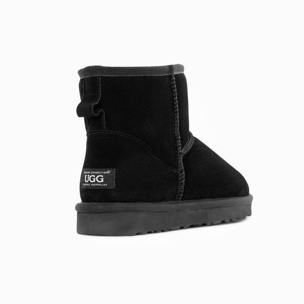 GENUINE AUSTRALIAN SHEEPSKIN UNISEX MINI CLASSIC SUEDE BOOTS (LARGE SIZES)