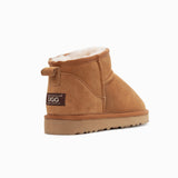 GENUINE AUSTRALIAN SHEEPSKIN UNISEX ANKLE CLASSIC SUEDE BOOTS