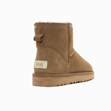 GENUINE AUSTRALIAN SHEEPSKIN UNISEX MINI CLASSIC SUEDE BOOTS