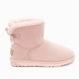 UGG CLASSIC MINI BAILEY BOW BOOTS (WATER RESISTANT)