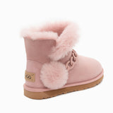 UGG MINI POM POM BOOTS (WATER RESISTANT)