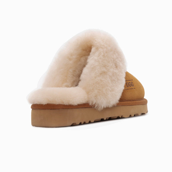 UGG PREMIUM AUSTRALIAN SHEEPSKIN UNISEX SCUFFETE SUEDE SLIPPERS