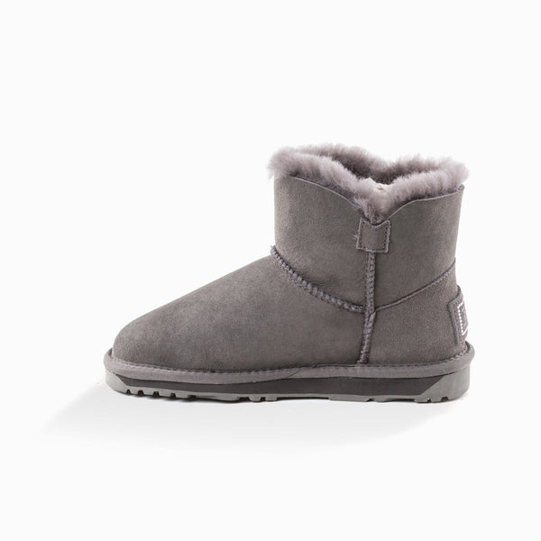 Ugg Classic Mini Button Whth Swarovski Boots (Water Resistant)