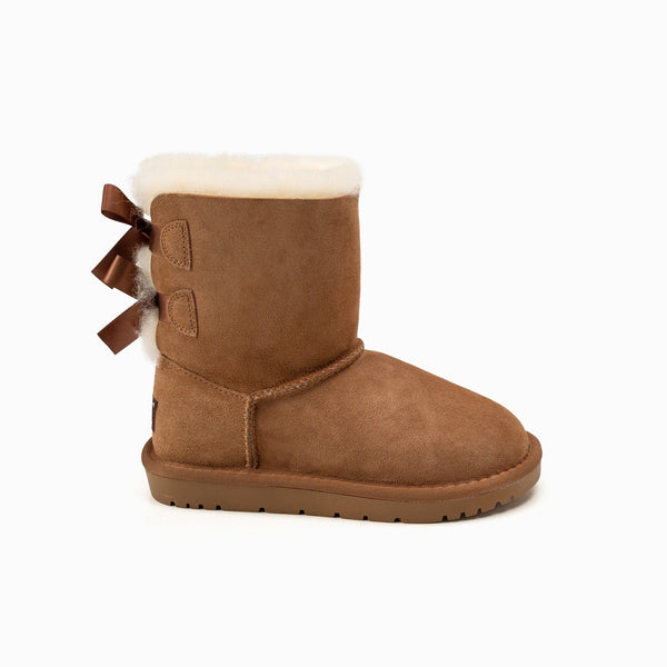 UGG KIDS TWO RIBBON BOOTS (WATER RESISTANT)