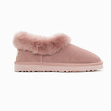 AVERY UNISEX PREMIUM SHEEPSKIN SUEDE SLIPPERS