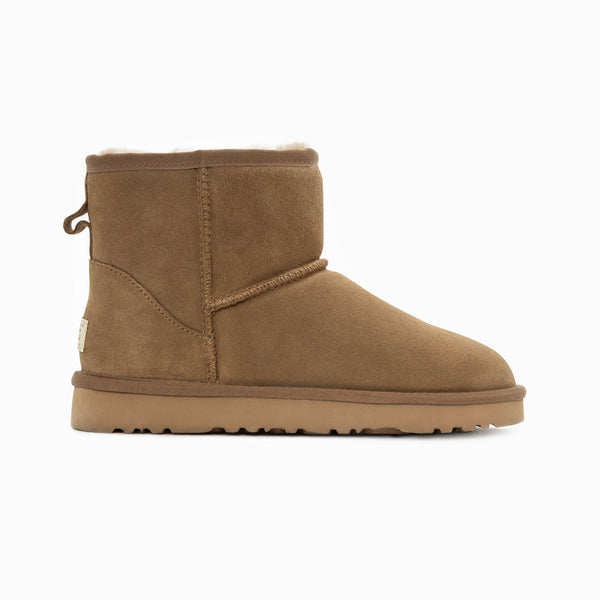 GENUINE AUSTRALIAN SHEEPSKIN UNISEX MINI CLASSIC SUEDE BOOTS