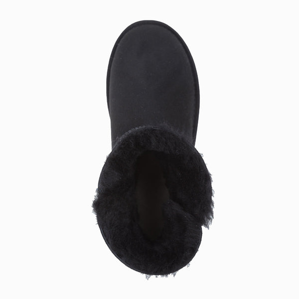 Ugg Classic Mini Button Whth Swarovski Boots (Water Resistant)