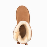UGG CLASSIC MINI BAILEY BOW BOOTS (WATER RESISTANT)
