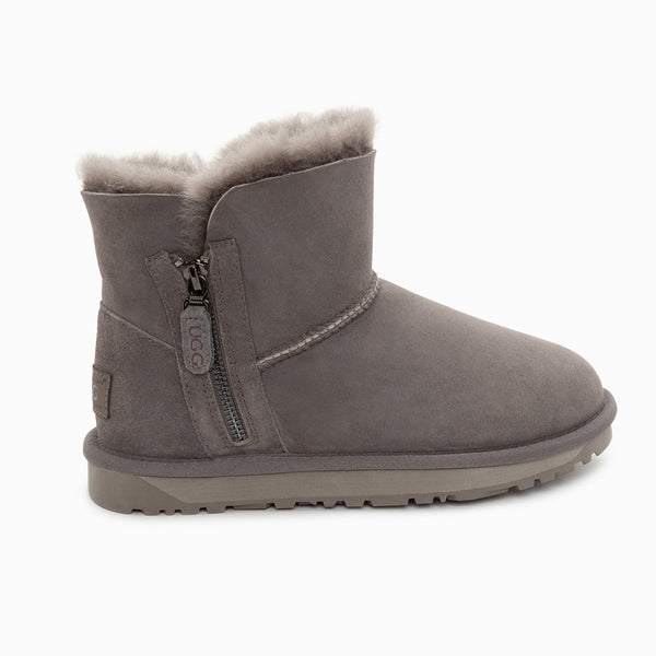 UGG BAILEY MINI ZIPPER BOOTS (WATER RESISTANT)