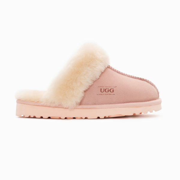UGG PREMIUM AUSTRALIAN SHEEPSKIN UNISEX SCUFFETE SUEDE SLIPPERS