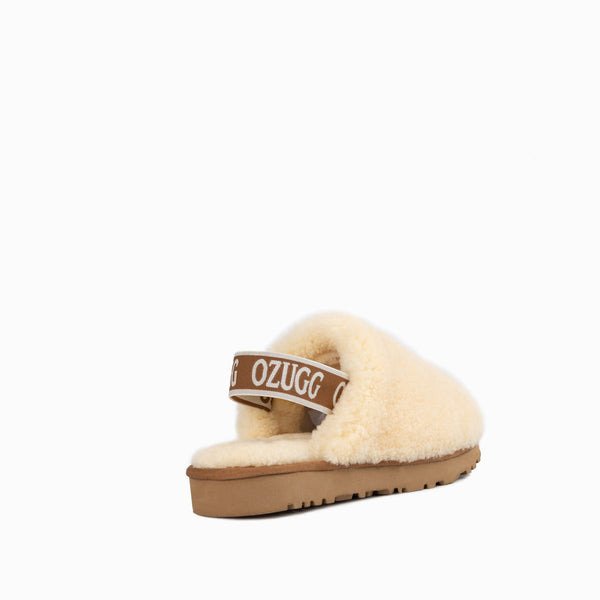 Ugg Autumn Fluff Slide (Elastic Backstrap)