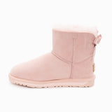 UGG CLASSIC MINI BAILEY BOW BOOTS (WATER RESISTANT)