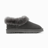 AVERY UNISEX PREMIUM SHEEPSKIN SUEDE SLIPPERS