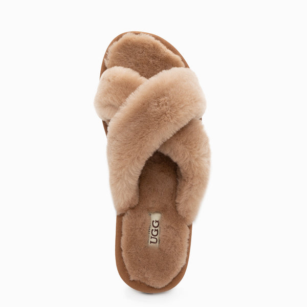 UGG PREMIUM CROSSOVER SLIPPERS