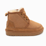 UGG KINSLEY KIDS LACEUP BOOTS(WATER RESISTANT)