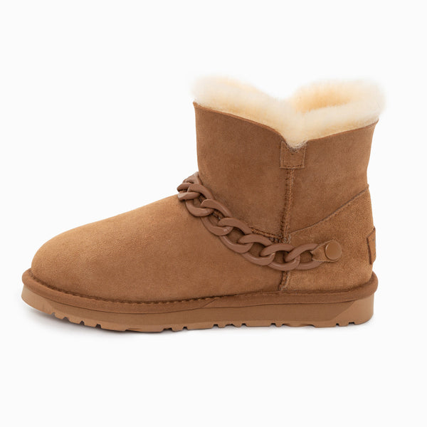 UGG MINI POM POM BOOTS (WATER RESISTANT)