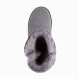UGG CLASSIC III SHORT BUTTON BOOTS WITH SWAROVSKI BUTTON