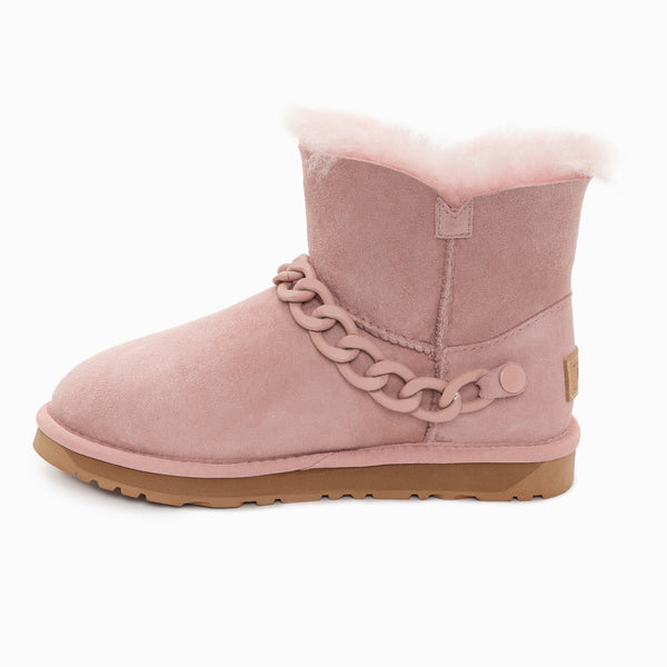 UGG MINI POM POM BOOTS (WATER RESISTANT)