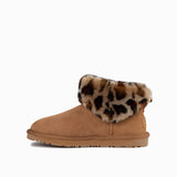 Ugg Classic Fluff Mini Boots (Leopard Print)(Water Resistant)