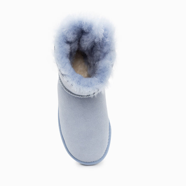UGG CLASSIC MINI BAILEY BOW BOOTS (WATER RESISTANT)