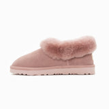 AVERY UNISEX PREMIUM SHEEPSKIN SUEDE SLIPPERS