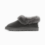 AVERY UNISEX PREMIUM SHEEPSKIN SUEDE SLIPPERS