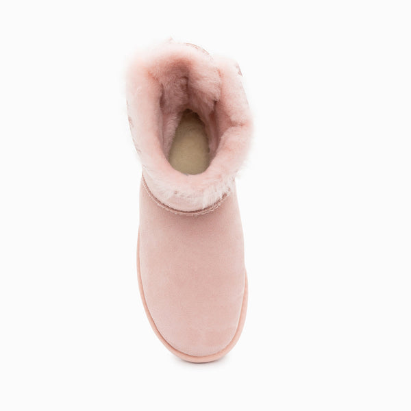 UGG CLASSIC MINI BAILEY BOW BOOTS (WATER RESISTANT)