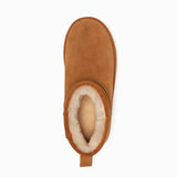 GENUINE AUSTRALIAN SHEEPSKIN UNISEX MINI CLASSIC SUEDE BOOTS