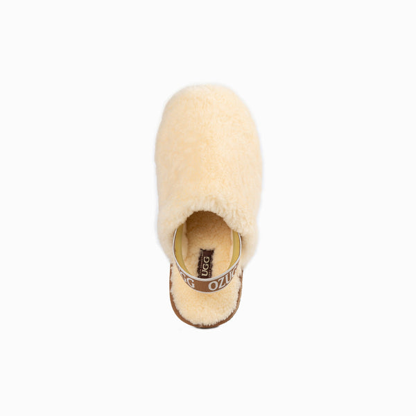 Ugg Autumn Fluff Slide (Elastic Backstrap)