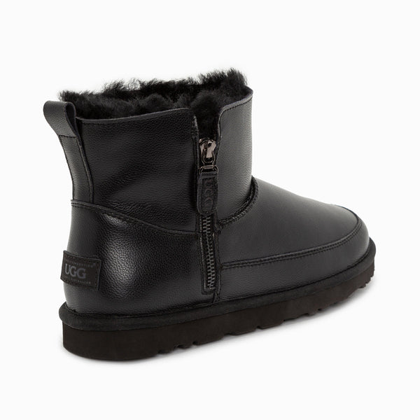 UGG CLASSIC MENS ZIPPER NAPPA BOOTS