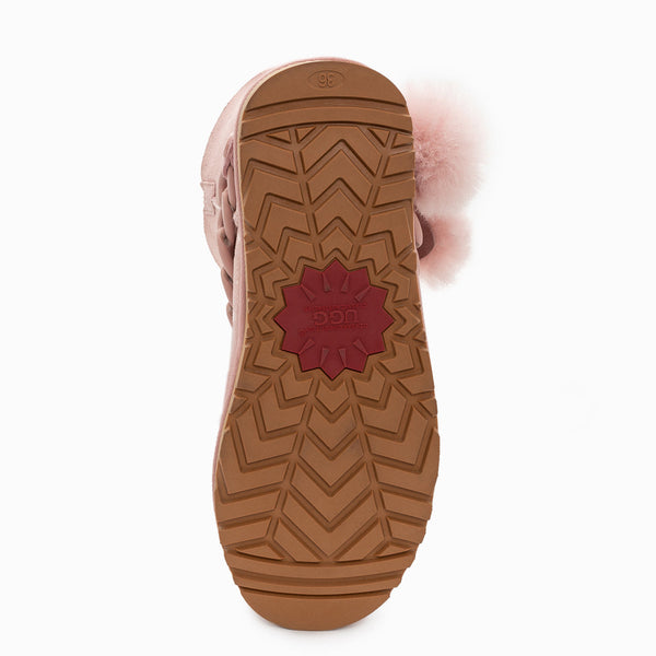 UGG MINI POM POM BOOTS (WATER RESISTANT)