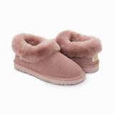 AVERY UNISEX PREMIUM SHEEPSKIN SUEDE SLIPPERS