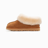 UGG COLLAR UNISEX PREMIUM SHEEPSKIN SUEDE SLIPPERS