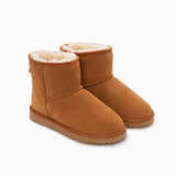 GENUINE AUSTRALIAN SHEEPSKIN UNISEX MINI CLASSIC SUEDE BOOTS