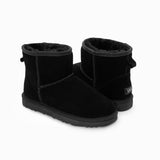 GENUINE AUSTRALIAN SHEEPSKIN UNISEX MINI CLASSIC SUEDE BOOTS